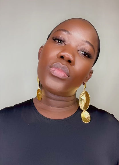 Azulik Vintage Drop Earrings