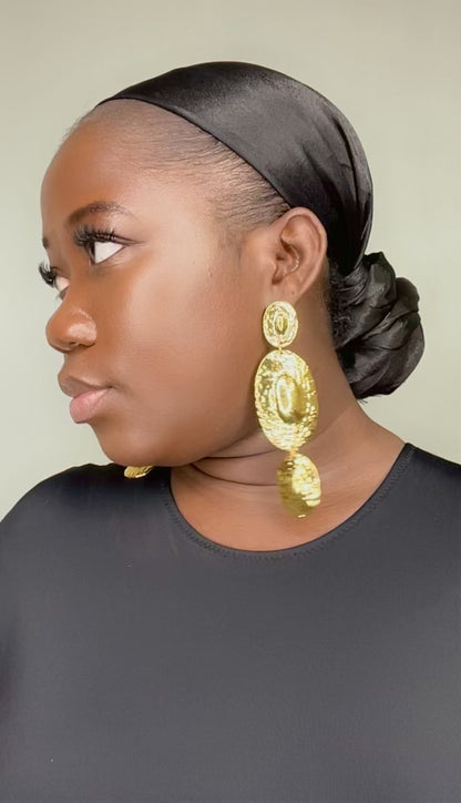 Azulik Vintage Drop Earrings