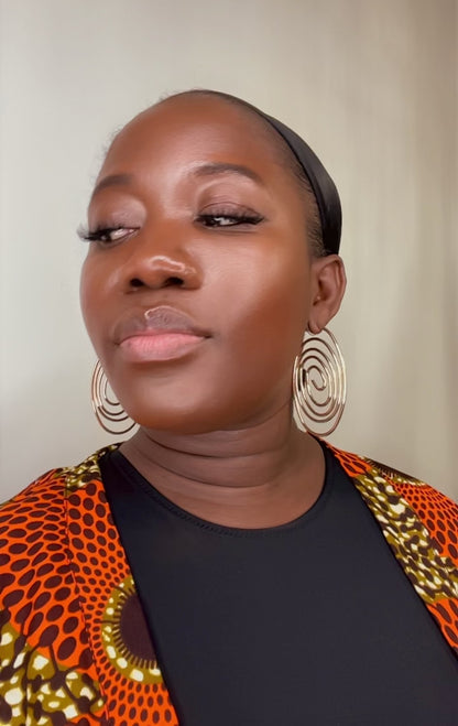 Bamako Spiral Earrings