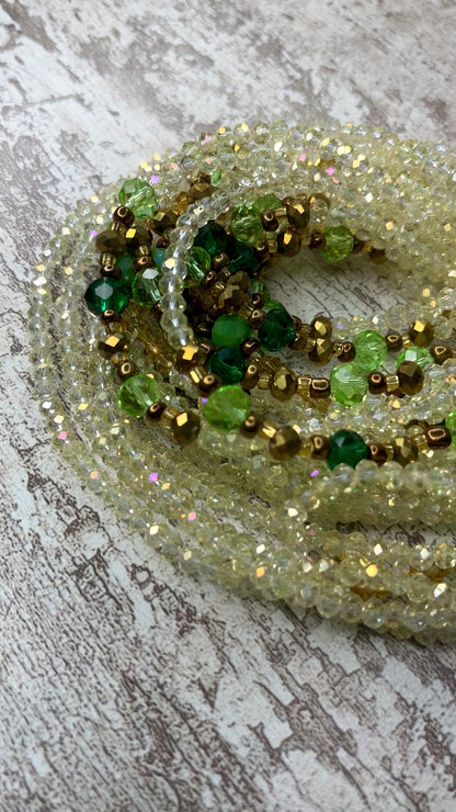 Essi Soothing Crystal Sparkle Lux Clasp Waist Beads